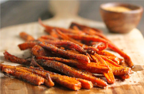 Indian Spiced Sesame Carrots