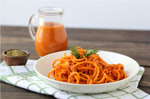 Quick No-Cook Sun Dried Tomato Sauce