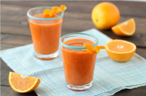 Orange Carrot Chia Fresca