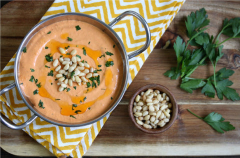 Roasted Red Pepper Hummus