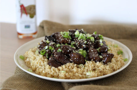 Spicy Sesame Teriyaki Beef