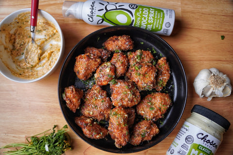 Parmesan Garlic Wings Recipe