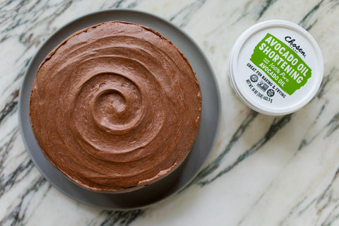 Chocolate Cake & Chocolate Frosting Recipe With Chosen Foods Avocado Oil Shortening
