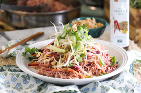 Spicy Sesame Pad Thai