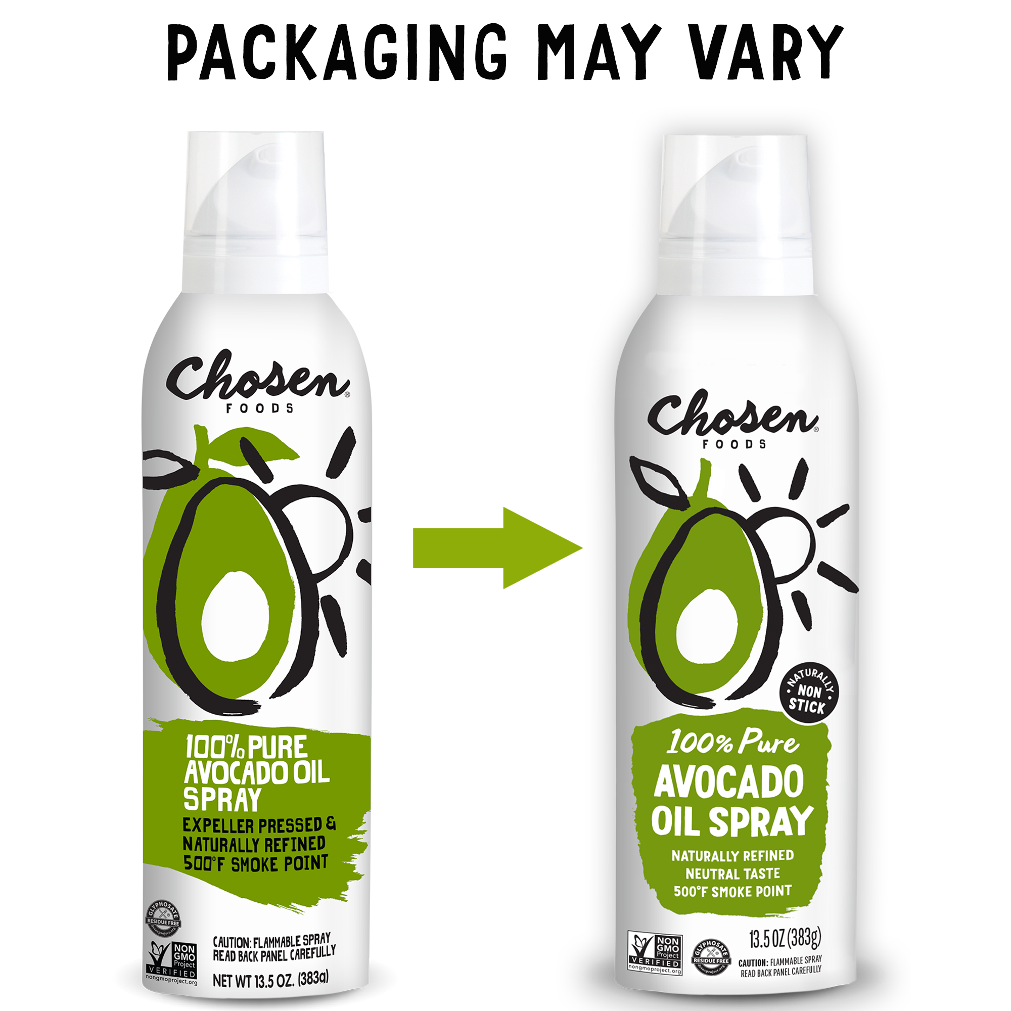 Avocado Oil Spray  Chosen Foods 100% Pure Avocado Oil Spray