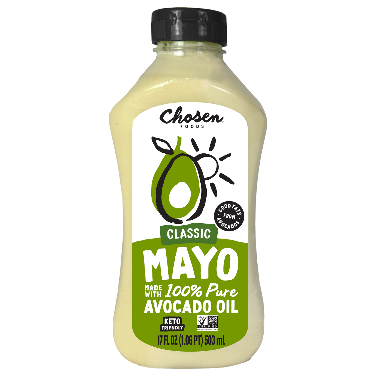 Classic Avocado Oil Mayo | Squeeze | Chosen Foods