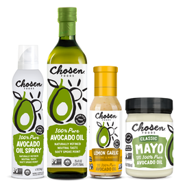 Chosen Foods Products, Avocado Spray, Oil, Dressing and Mayo Image