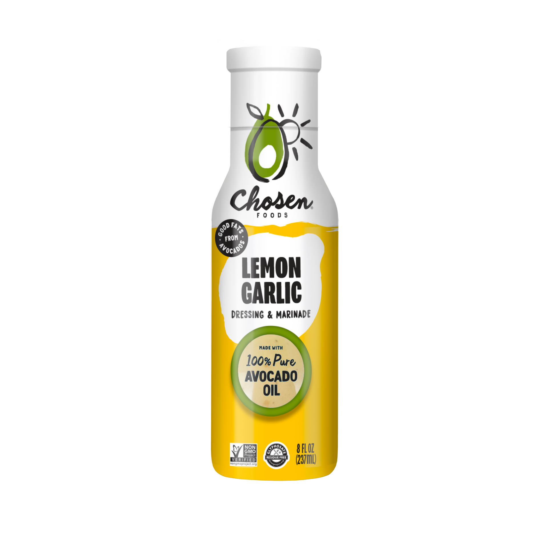 Lemon Garlic Dressing with Avocado Oil