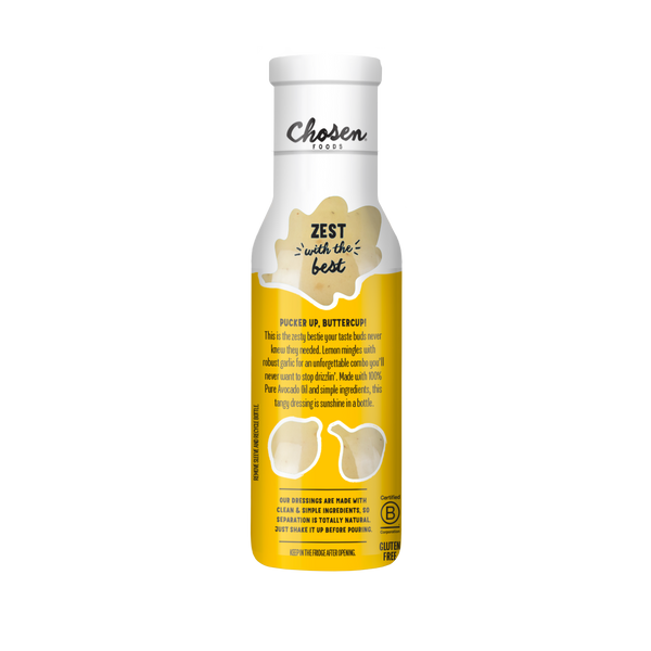 Lemon Garlic Dressing with Avocado Oil