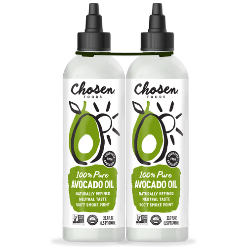 Chosen Foods Squeeze Avocado Oil bottles 2-Pack