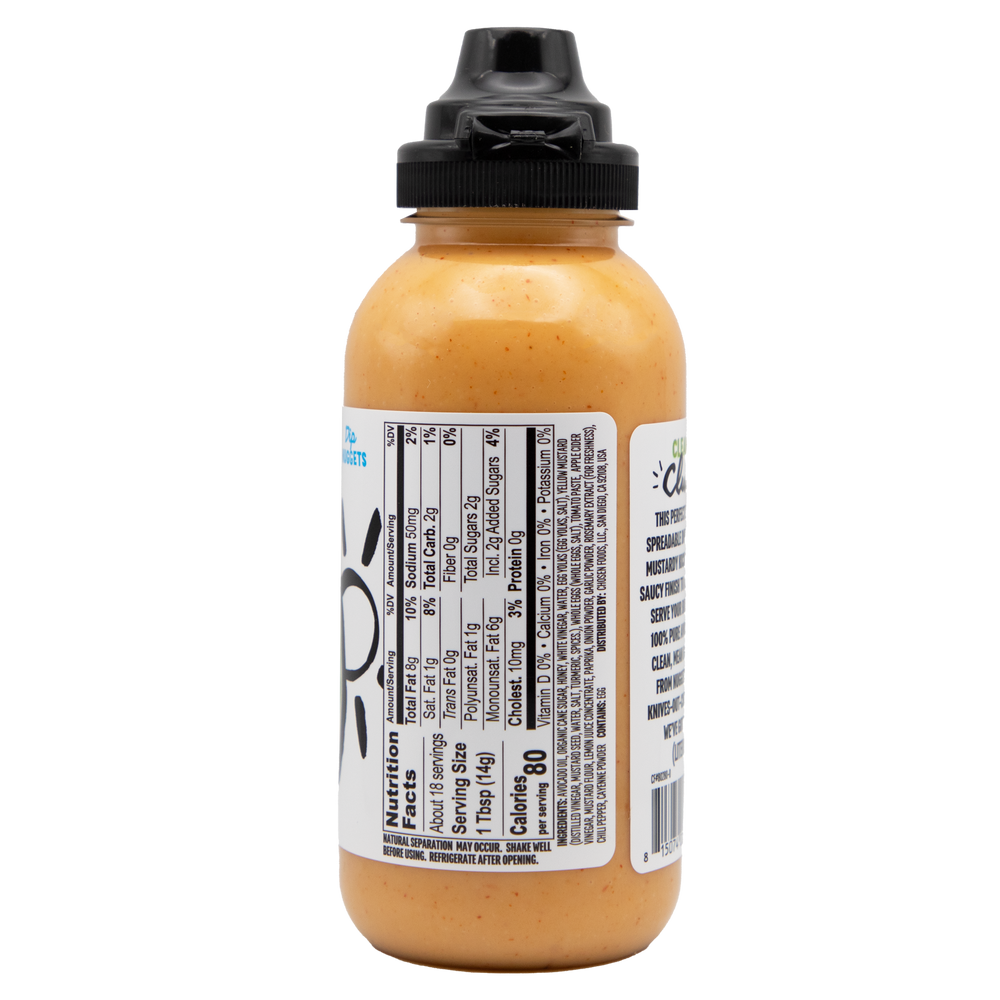 Chicken Sauce made with 100% Pure Avocado Oil - View Nutrition Facts