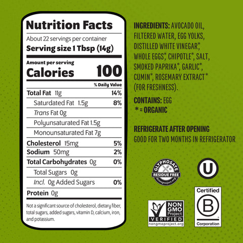 Classic Avocado Oil Mayo 12 Fl Oz