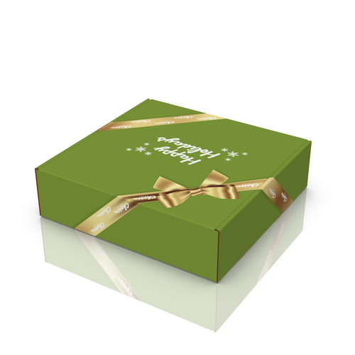 Holiday gift box side