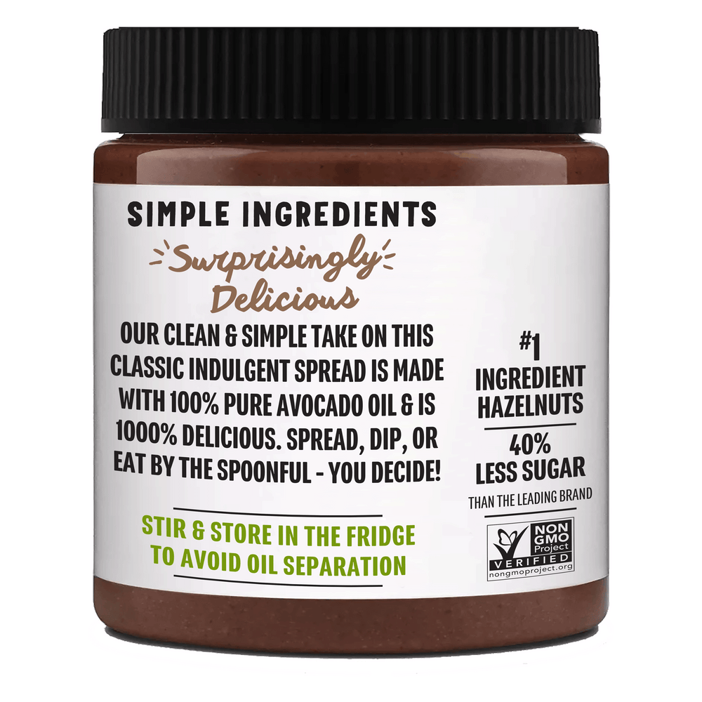 Chocolate Hazelnut Spread With Avocado Oil - View Simple Ingredients 
