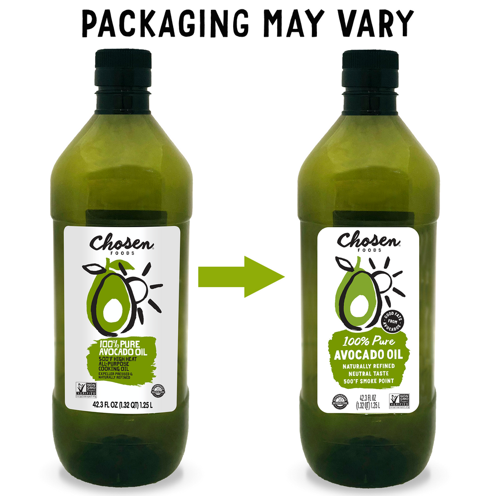 100% Pure Avocado Oil for Cooking 1.25LT | Chosen Foods