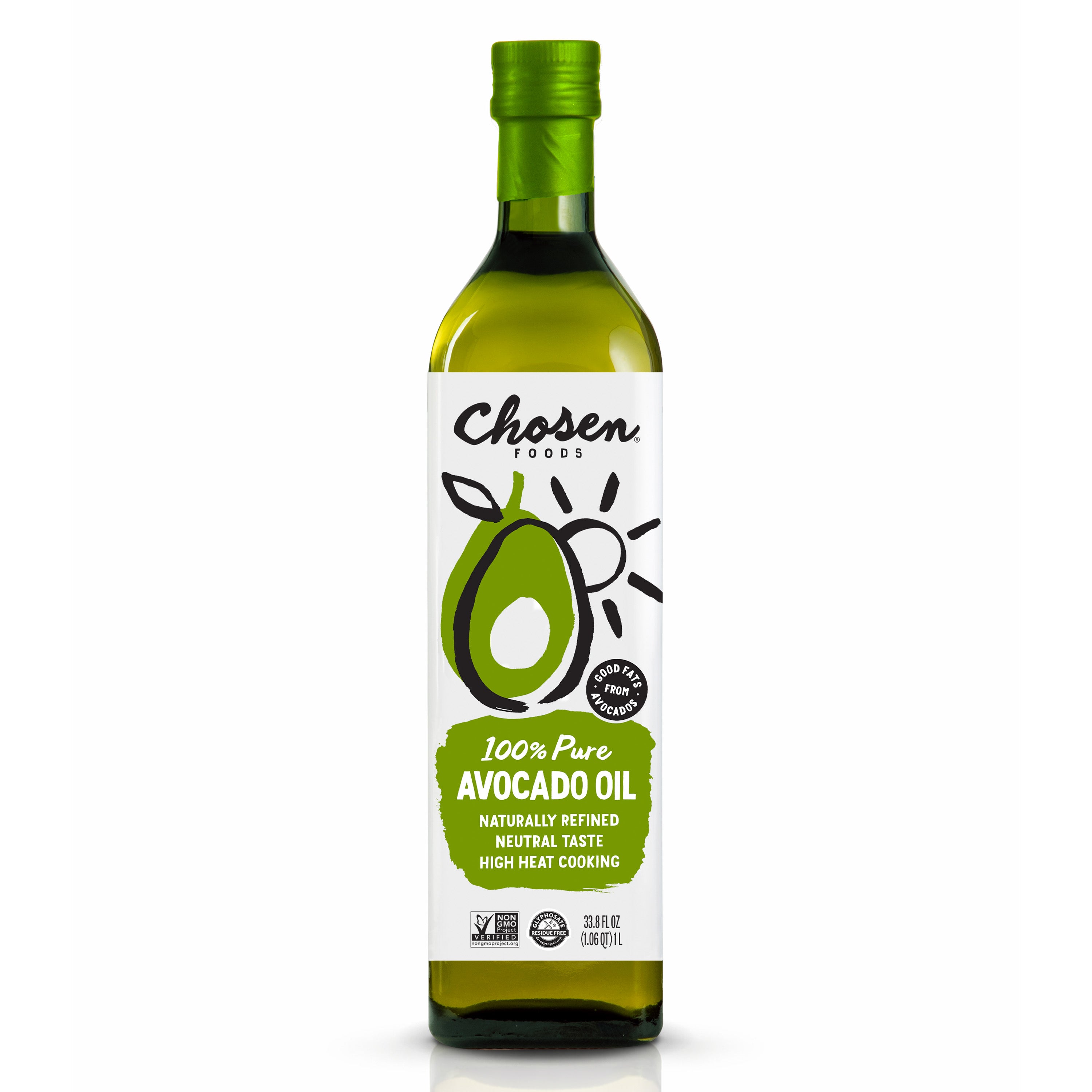 Chosen Foods 100% Pure Avocado Oil, 1 Liter