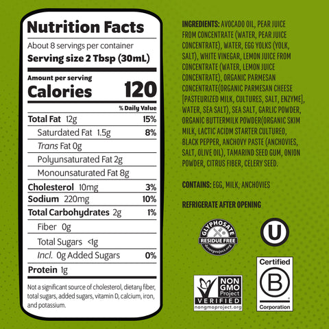Caesar Salad Dressing 8 Fl Oz