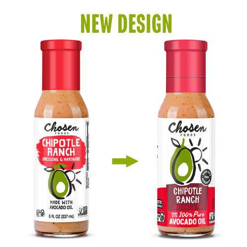 Chipotle Ranch Dressing 8 oz -  Different Presentation Variation