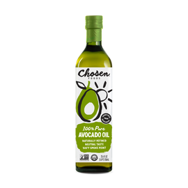 100% Pure Avocado Oil 750ml Glass Bottle - View Front Bottle