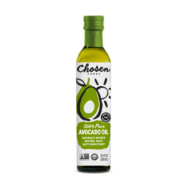 100 Pure Avocado Oil for Cooking 250ML Chosen Foods