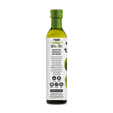 100% Pure Avocado Oil for Cooking 250ML | Chosen Foods 100% Pure Avocado Oil for Cooking 250ML | Chosen Foods