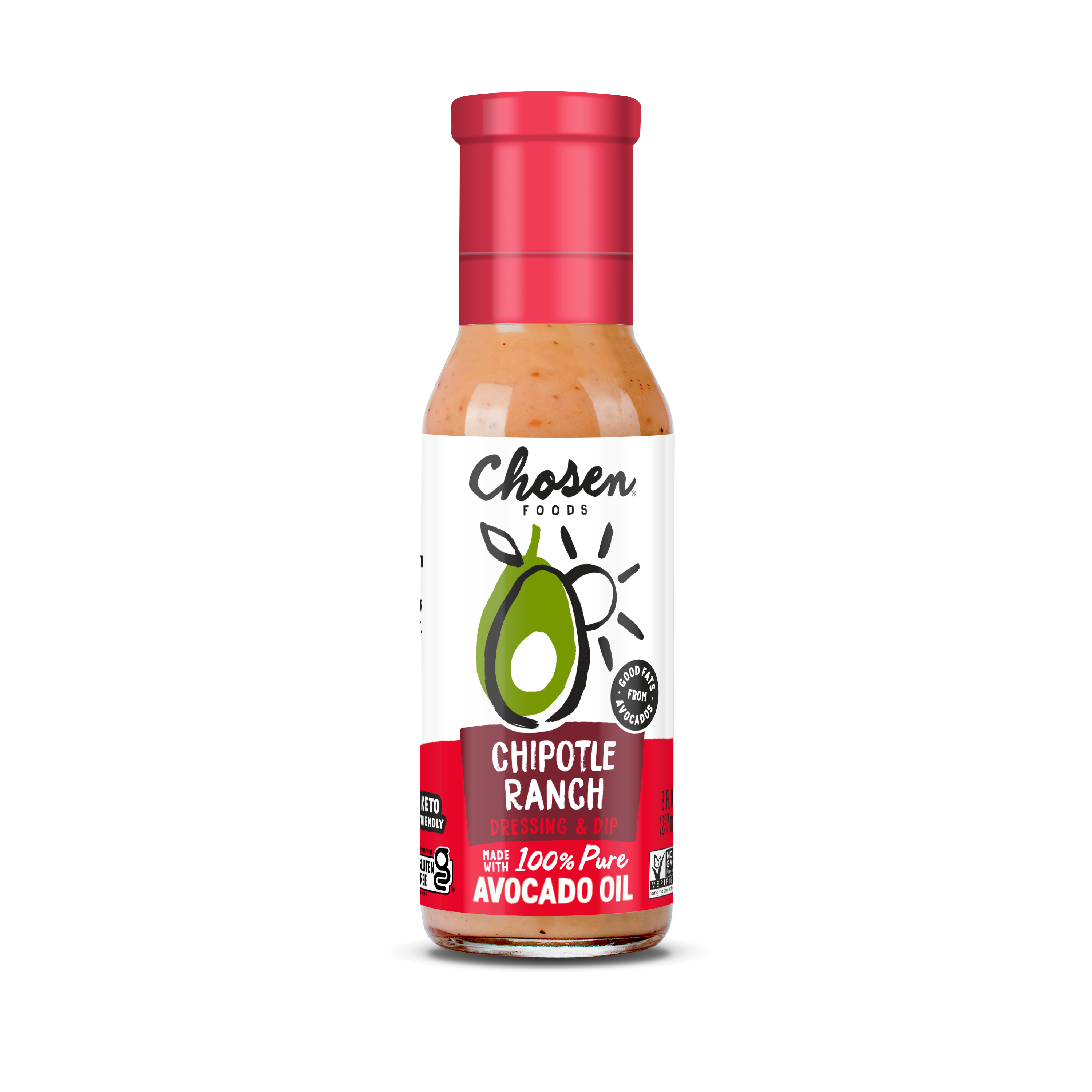 Chipotle Ranch Dressing With Avocado Oil Chosen Foods