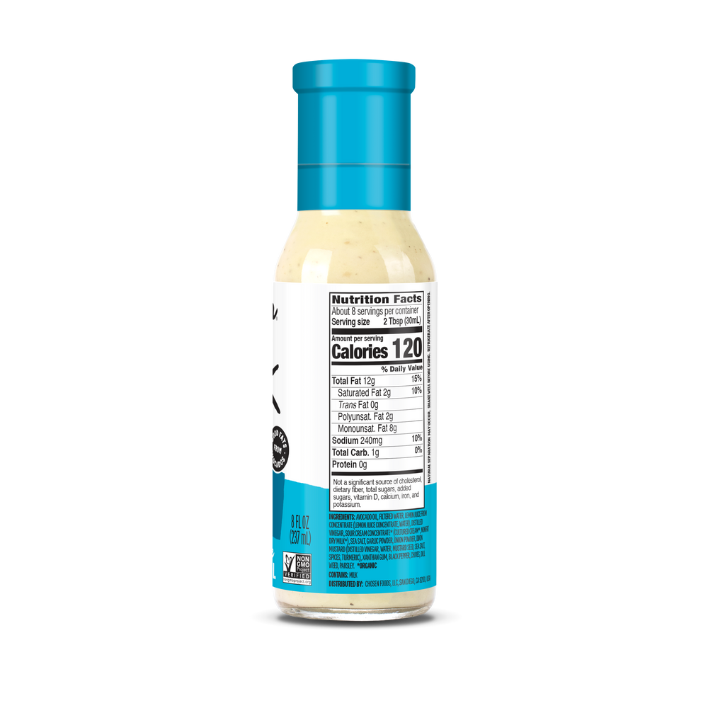 Classic Ranch Dressing With Avocado Oil