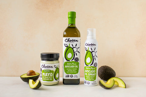 chosen foods launches line of avocado-oil based dressings 2025 Chosen Foods 100% Pure Avocado Oil, 25.4 fl oz