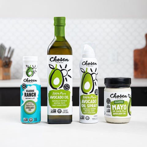 Chosen Foods, brand website product image