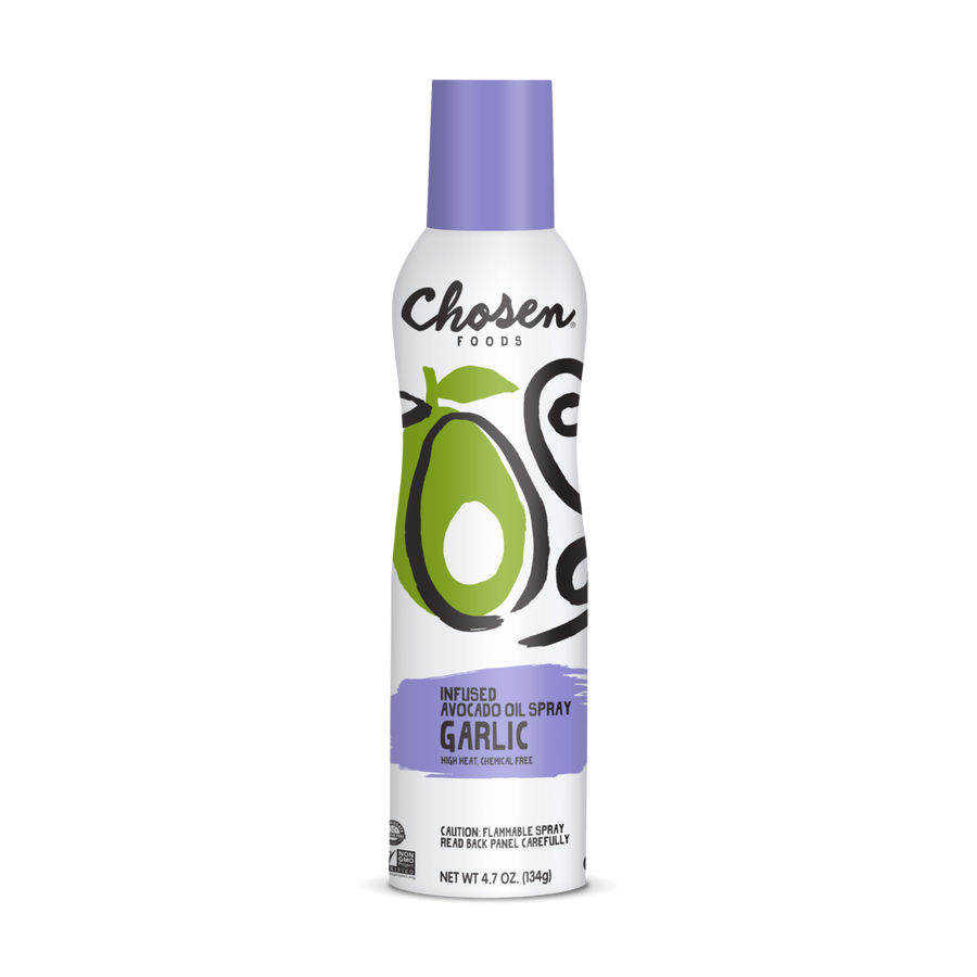 Garlic Avocado Oil Spray 4.7oz - View Front Spray