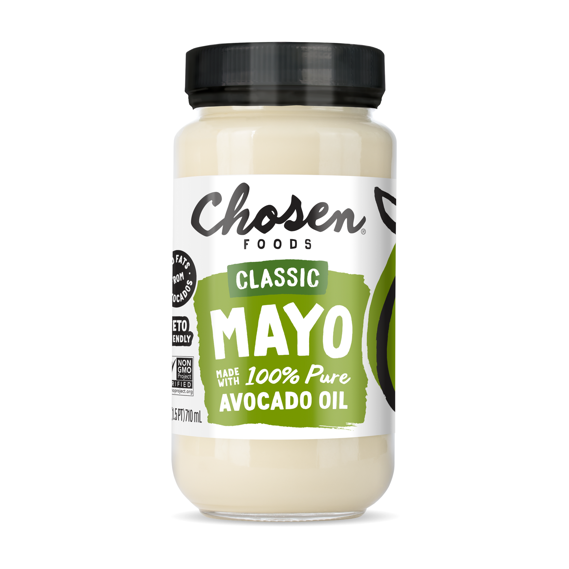 Classic Avocado Oil Mayo | 24oz Jar | Chosen Foods